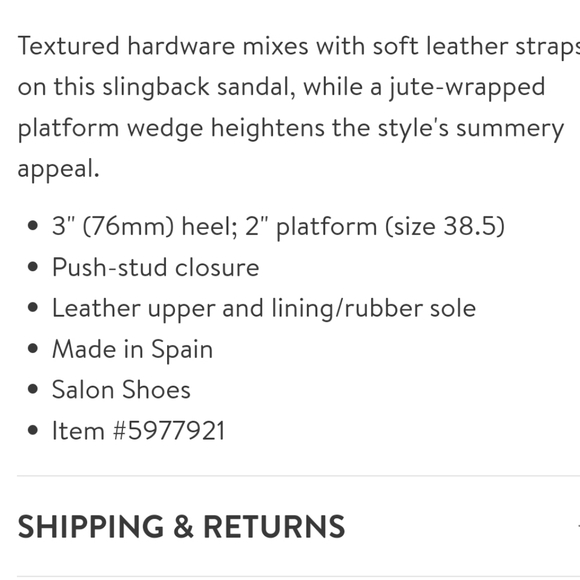 rag & bone August Espadrille Platform Sandal - Picture 6 of 8